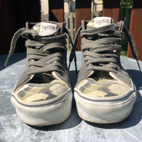 RARE Vans Skate Hi Camo 6 W 4.5 M - Picture 2 of 9